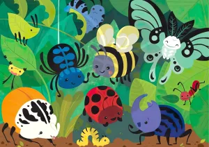 Clover J120-004??Bugs Life??120 Pieces Jigsaw Puzzle Rare Edition