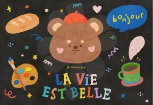 Fantasy Unit Clover MA03-007??La Vie Est Belle??300 Pieces Jigsaw Puzzle