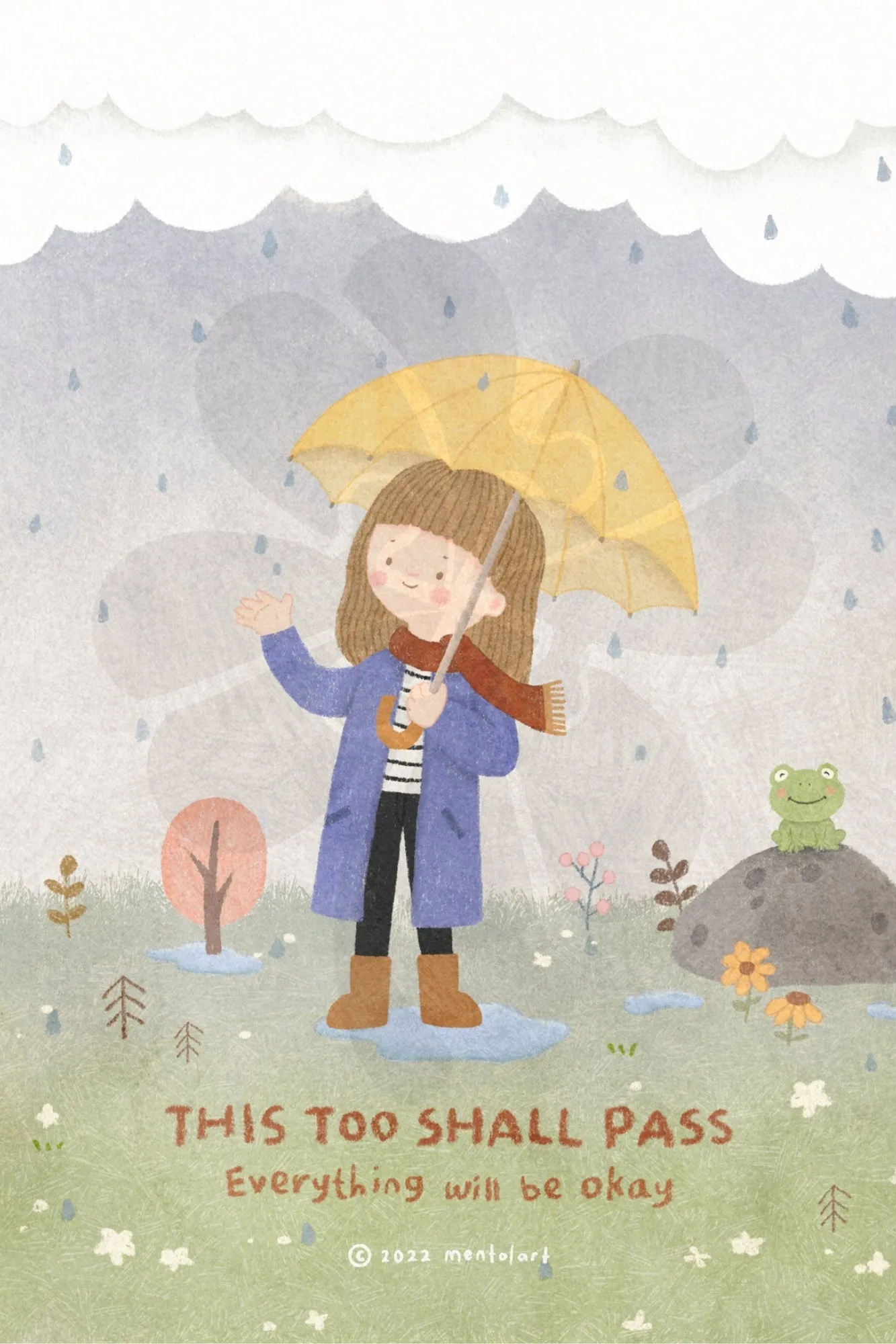 Clover MA35-005??This Shall Pass??35 Pieces Jigsaw Puzzle Anime Article PVC Art