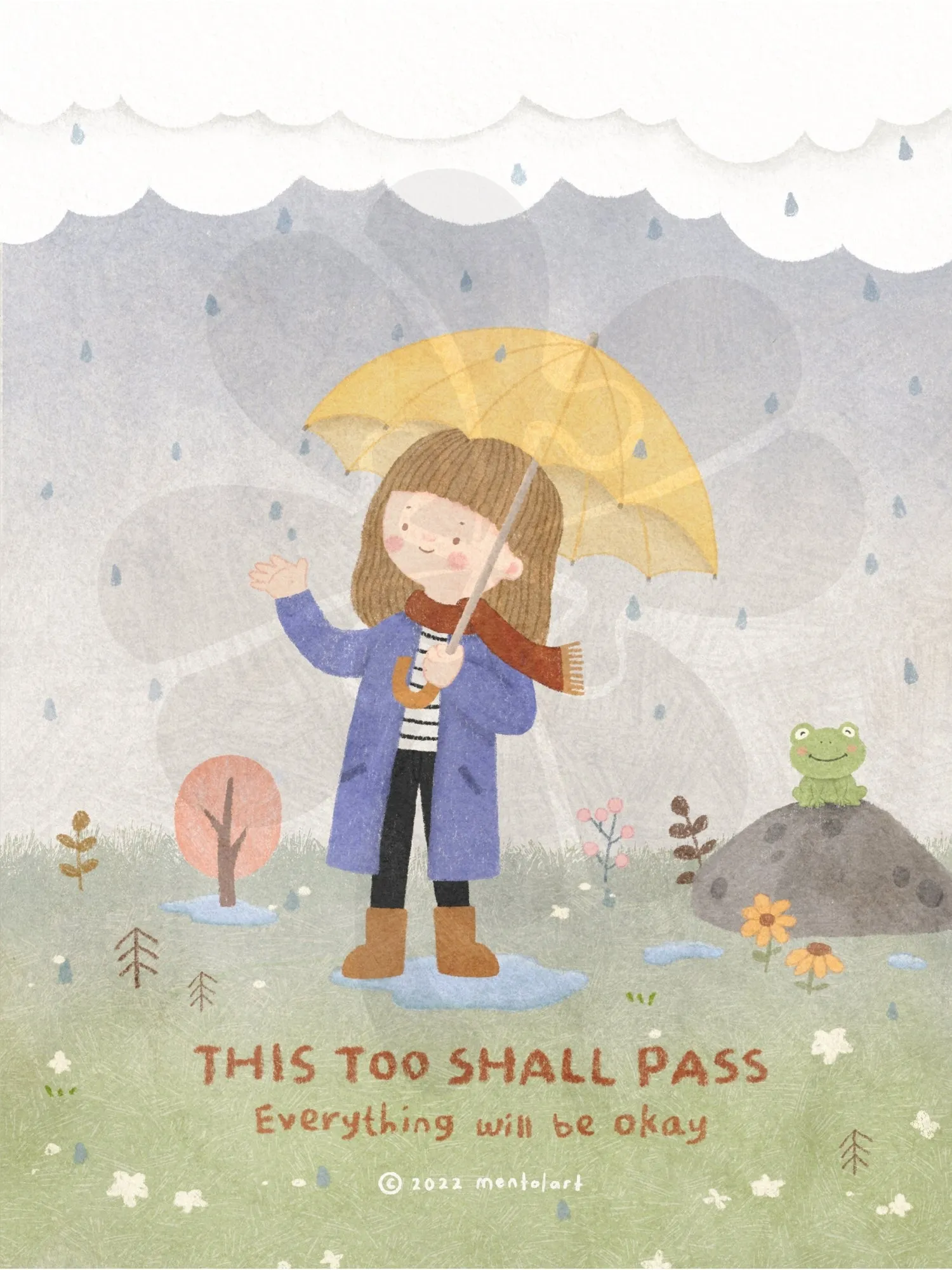 Clover MA63-005??This Shall Pass??63 Pieces Jigsaw Puzzle Global Appeal Fantasy Art