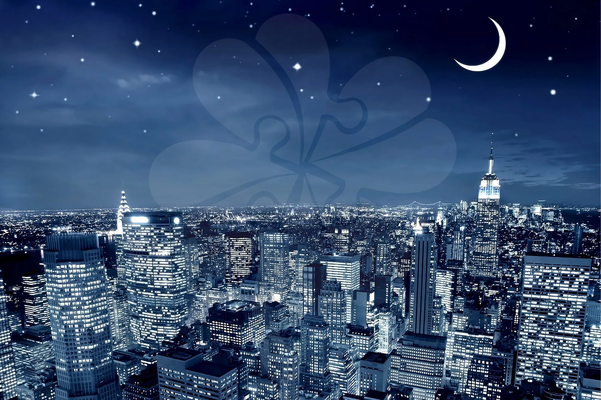 Clover N10-002??City at Night??1000 Pieces Jigsaw Puzzle Pirate Model Designer Model