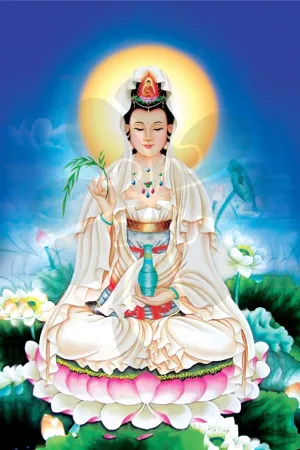 Clover T10-017??Merciful Guanyin??1000 Pieces Jigsaw Puzzle Holiday Ornament