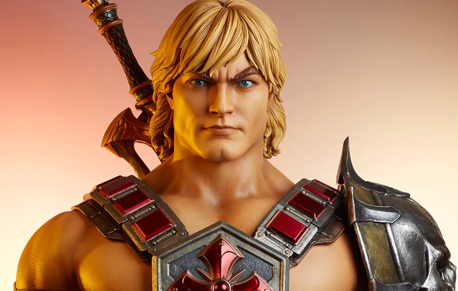 Masters of the Universe - He-Man Life-Size Bust Gallery Worthy Industrial Decor