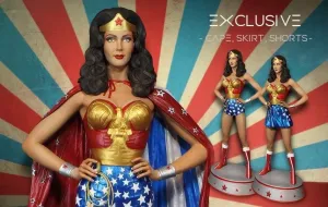 Fireplace Mantel Collector's Market Wonder Woman Lynda Carter Season ULTIMATE EDITION