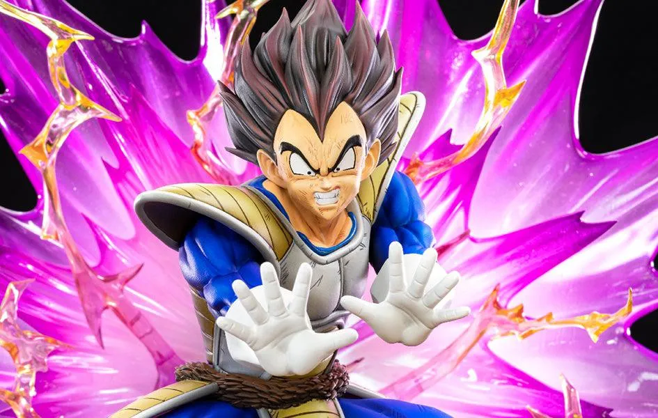 Dragon Ball Z HQS Vegeta Galick Gun Statue Limited Statue Premium Art