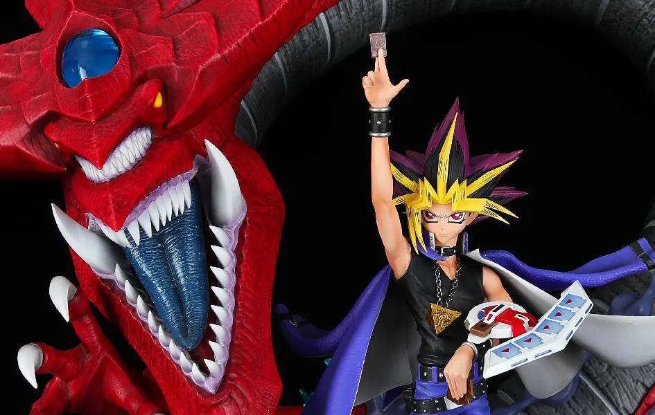 Mother's Day Yami Yugi and Slifer the Sky Dragon 1/6 Scale Statue