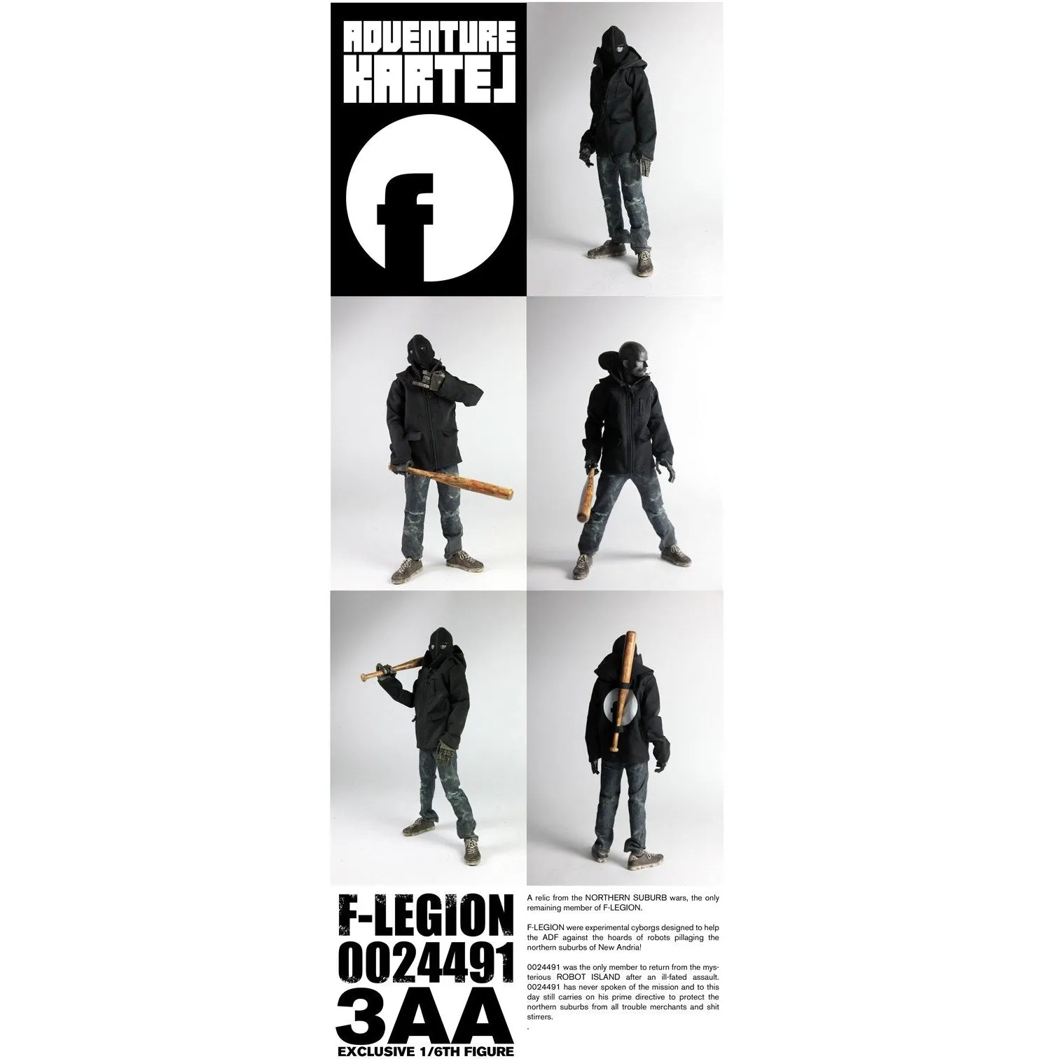 Anime Goods F-Legion 1/6 Scale Figure 3AA 2012 by 3A