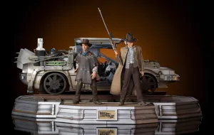 Limited Product Back to the Future Part III - DeLorean III Full Set Art Scale 1/10