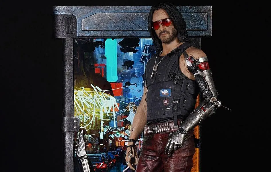 Modern Living Johnny Silverhand DELUXE 1/4 Statue