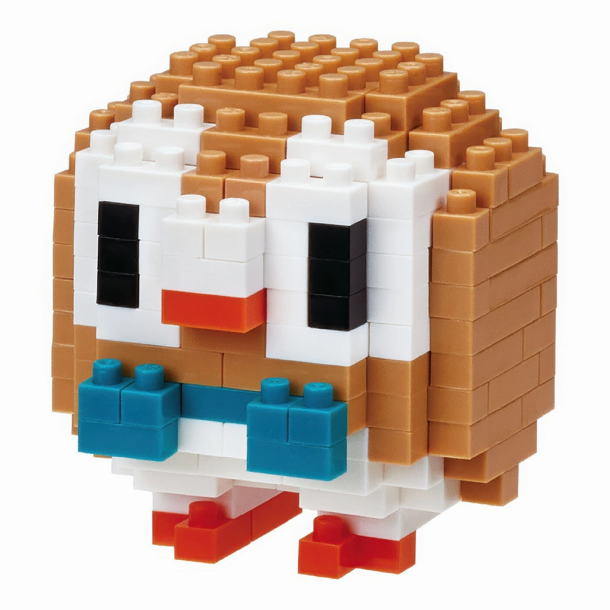 Kawada NBPM-051??Pokemon No.722 Rowlet??170 Pieces Mini Block Collector's Album