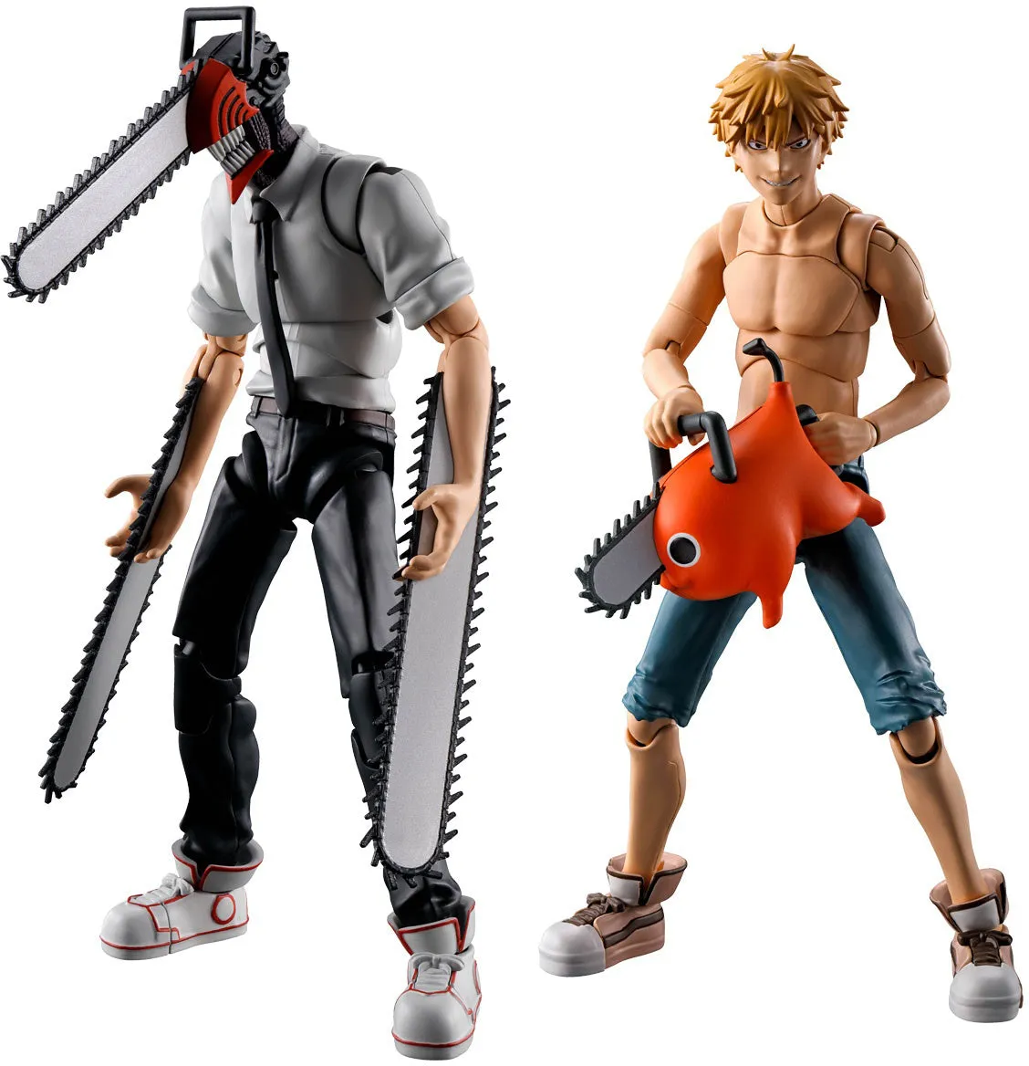 Bookcase Display sustainable product SMP Kit Make Pose Chainsaw Man Model Kit (2 Pack Box)
