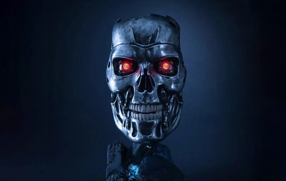 Chibi Unit People's Choice Terminator: T-800 Art Mask Bust statue
