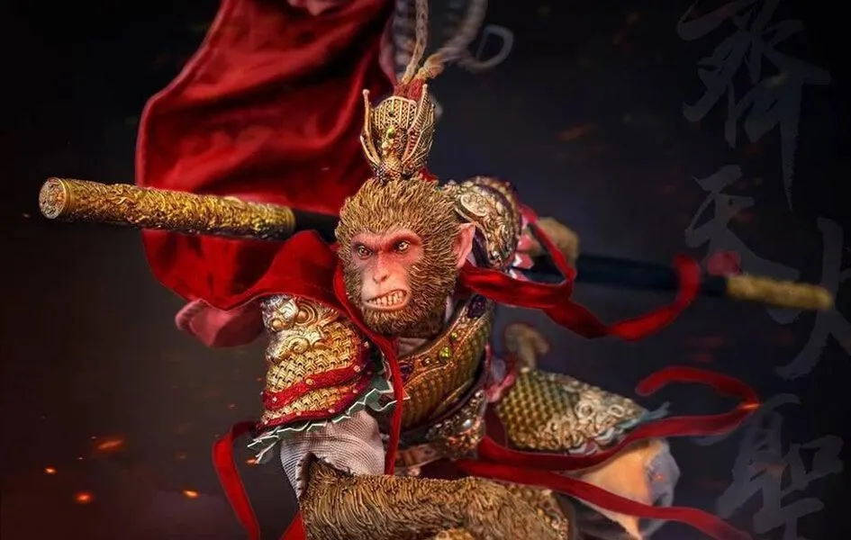 Monkey King 1/4 Scale Statue Custom Arrangement Fantasy Decor