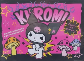 Beverly SPO-029??Sanrio Rock Girl Kuromi??600 Pieces Jigsaw Puzzle Battle Stance Blue Ribbon