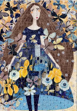 Robot Toy D-Toys 74102-01??Spring??1000 Pieces Jigsaw Puzzle