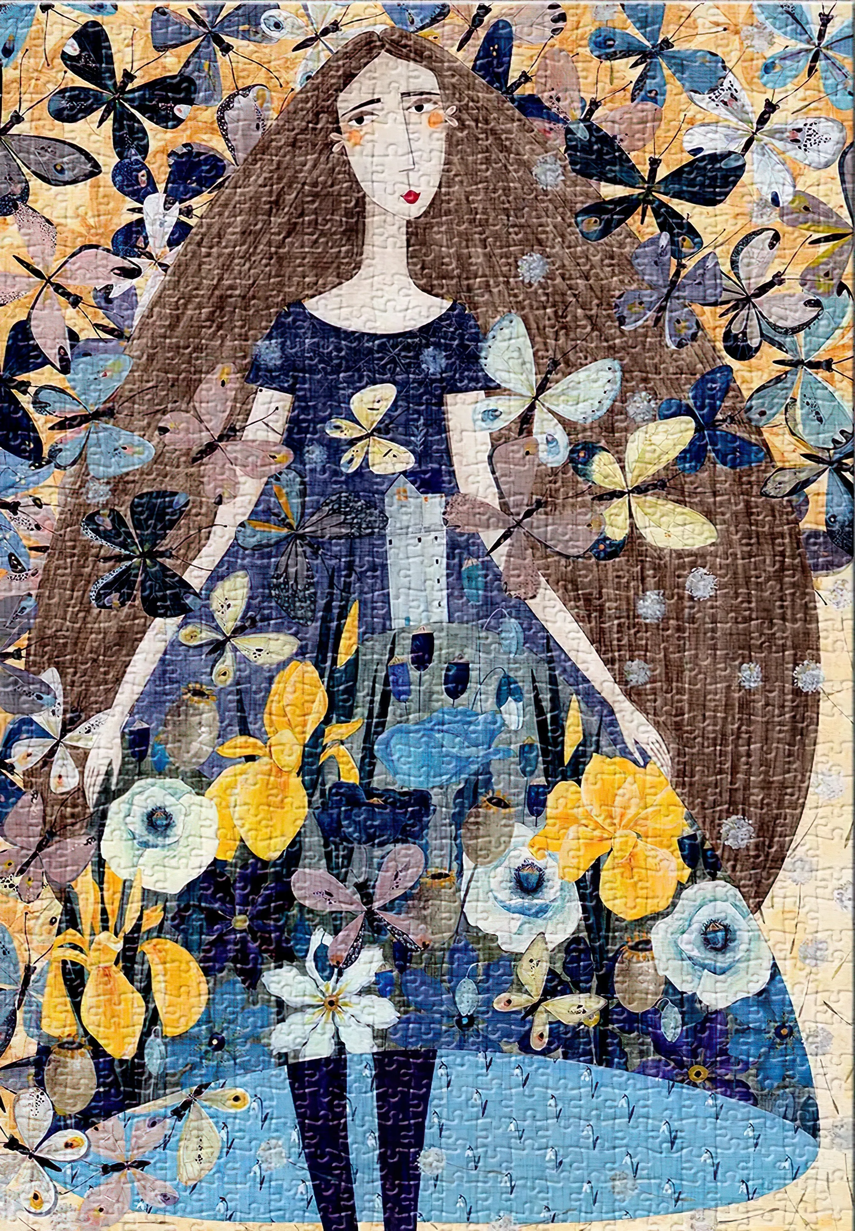 Robot Toy D-Toys 74102-01??Spring??1000 Pieces Jigsaw Puzzle