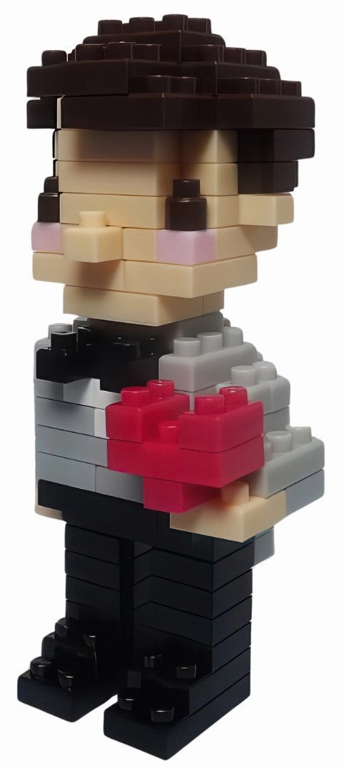 Film Character Creature Figurine Daiso PB0041??Groom New??108 Pieces Mini Block