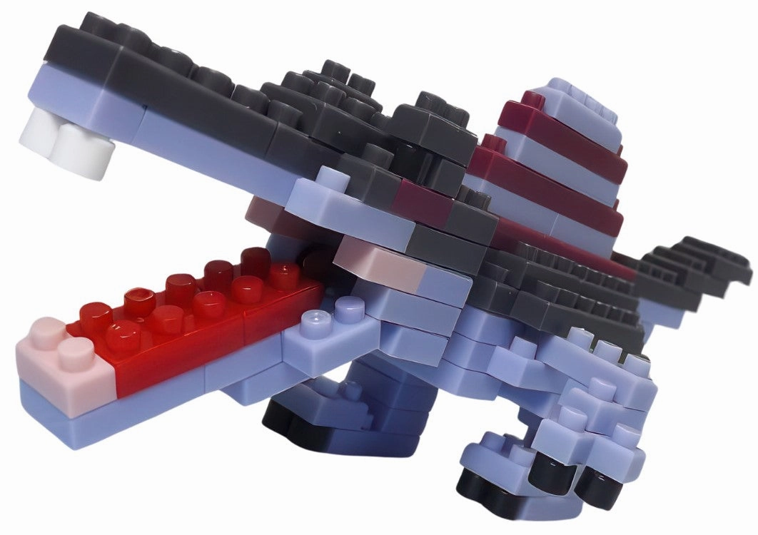 Daiso PB0055??Spinosaurus??120 Pieces Mini Block Anime Statue Superhero Object