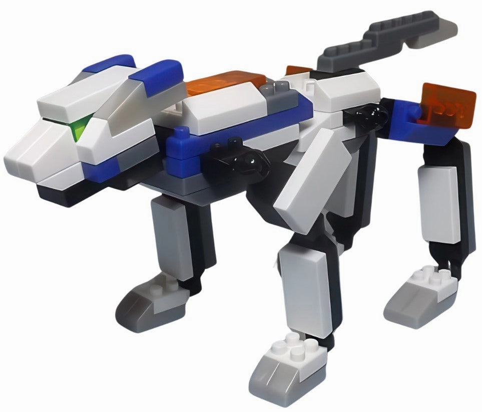 Daily Decor Cryptid Model Daiso PB0067??Beast Special Form??101 Pieces Mini Block