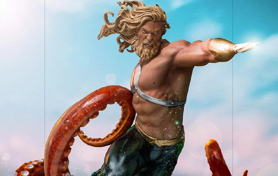 DC Comics Aquaman Deluxe Art Scale 1/10 Action Hero