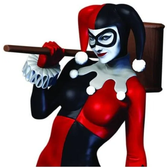 DC COMICS ICONS HARLEY QUINN STATUE by DC Collectibles Art Collection Fantasy Model