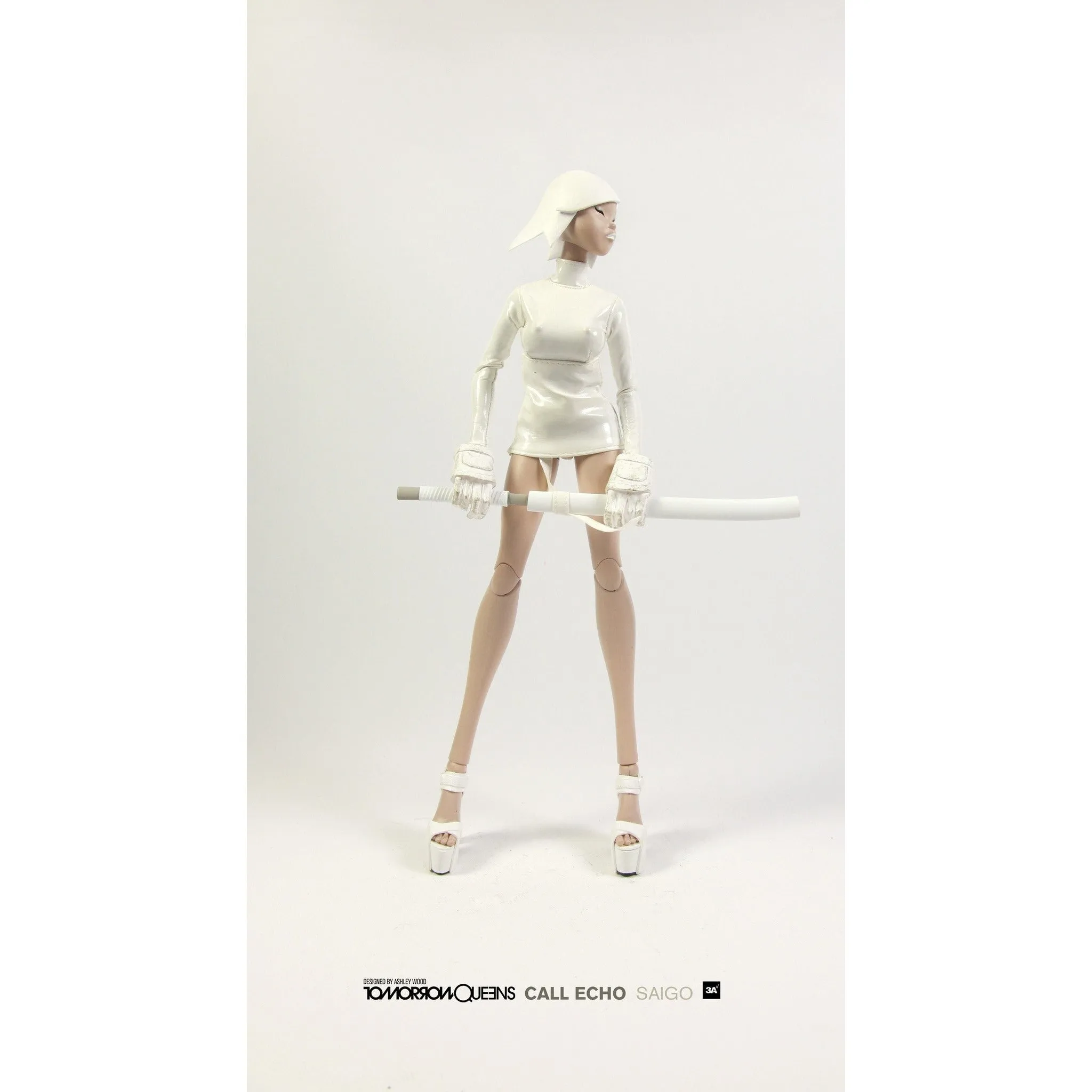 Tomorrow Queens Call Echo SAIGO (White ver.) 1/6 Scale Figure by 3A Action Collectible