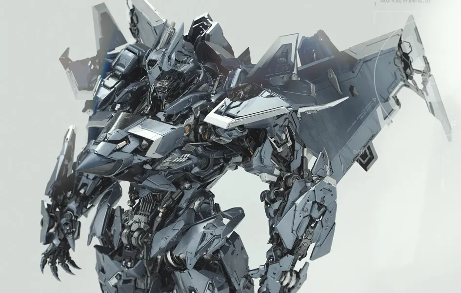 Aurora - The Legend of Iron Wings Statue Stylized Art