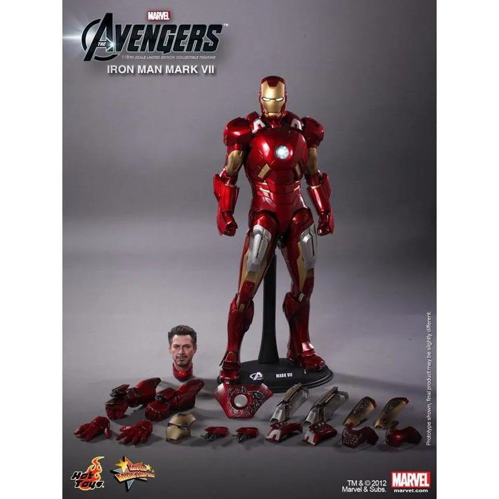 Avengers Iron Man Mark VII MMS185 HOT TOYS Movie Masterpiece Acrylic Stand