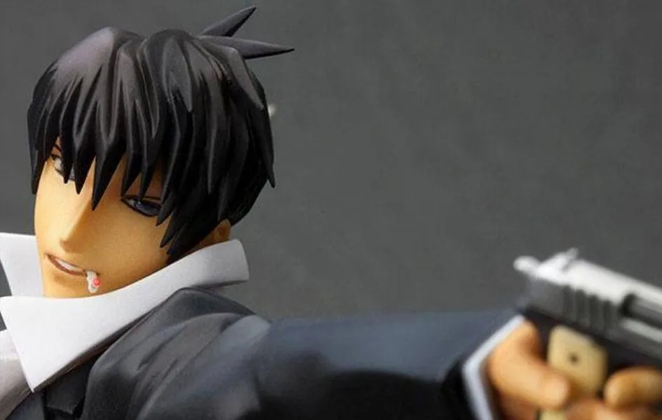 Premium Decor Collectible Creation TRIGUN BADLANDS RUMBLE  Nicolas D Wolfwood ARTFX J STATUE by Kotobukiya