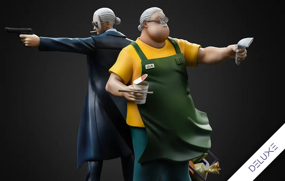 Living room Sakamoto Days - Taro Sakamoto Deluxe Art Scale 1/10