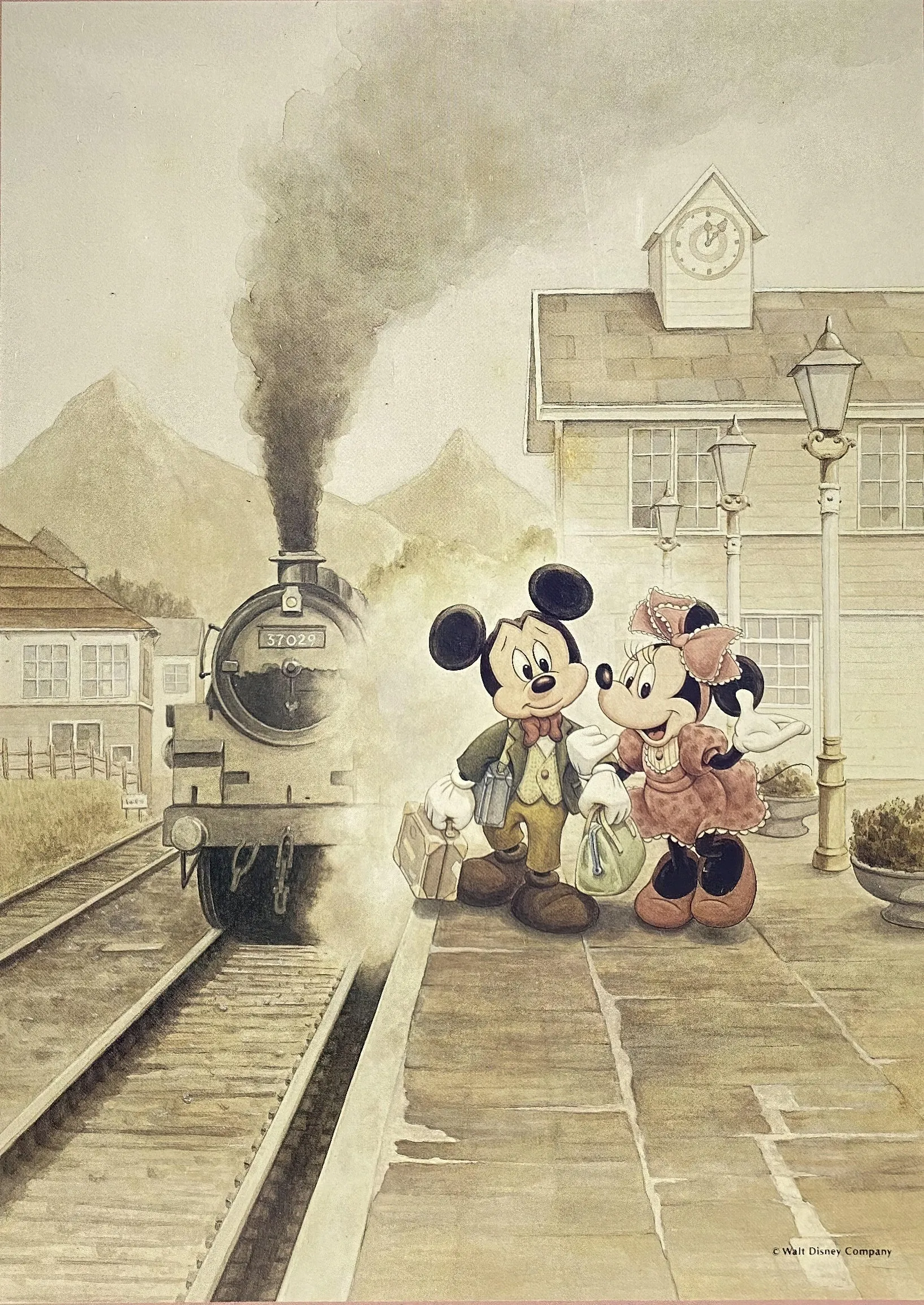 Tenyo D-500-804??Nostalgic Hometown??500 Pieces Jigsaw Puzzle Artisanal Product