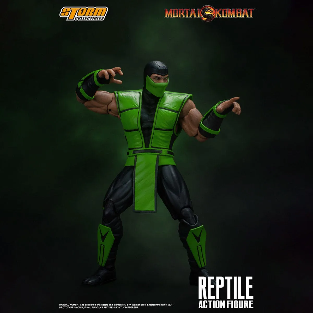 Streaming Decor Static Pose Reptile 1/12 Action Figure
