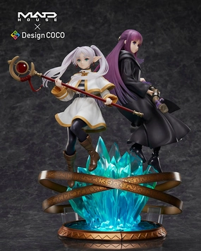 Workstation Decor Frieren: Beyond Journey's End Friren & Fern [MADHOUSE ?? DesignCOCO Anime Anniversary Edition] 1/7 Scale Figure Set w/ Bonus