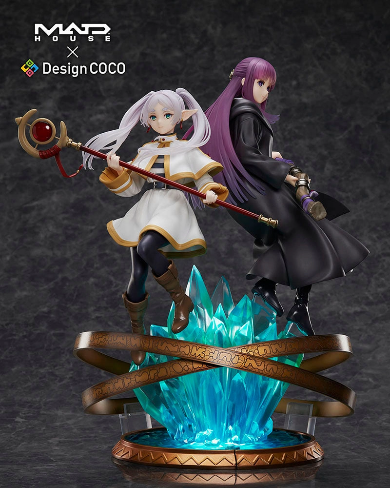 Workstation Decor Frieren: Beyond Journey's End Friren & Fern [MADHOUSE ?? DesignCOCO Anime Anniversary Edition] 1/7 Scale Figure Set w/ Bonus
