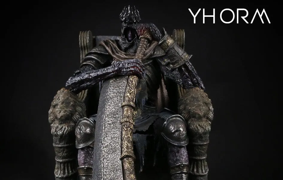 Vinyl Display Retro Game Dark Souls III: Yhorm 1:18 Scale Statue