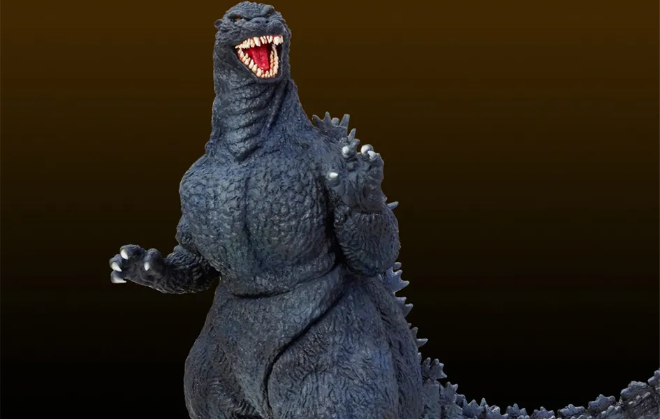 Godzilla (1989) 1/80 Scale Soft Vinyl Kit Reprint Edition Dinosaur Model