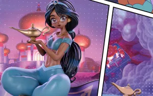 DC Hero Disney's Anime Princess - Jasmine PVC Statue