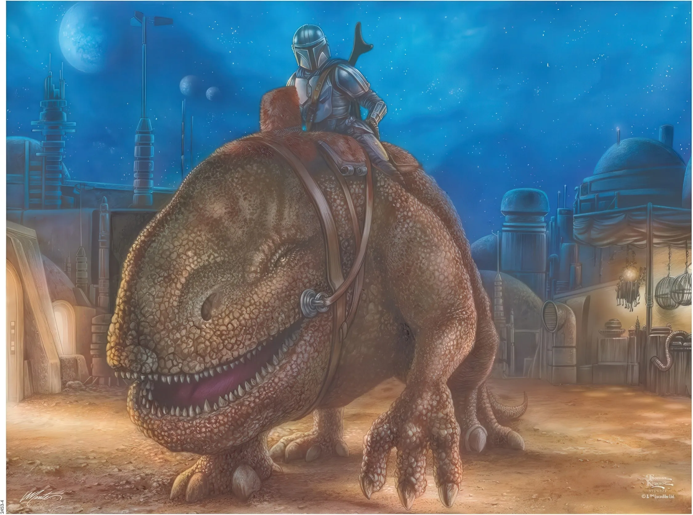 Ceaco 2453-4??The Reckoning??550 Pieces Jigsaw Puzzle Mythical Beast