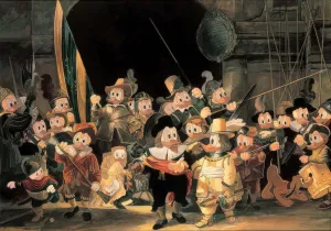 Donald Duck Shop 39706??The Duckwatch??1000 Pieces Jigsaw Puzzle Action Goods