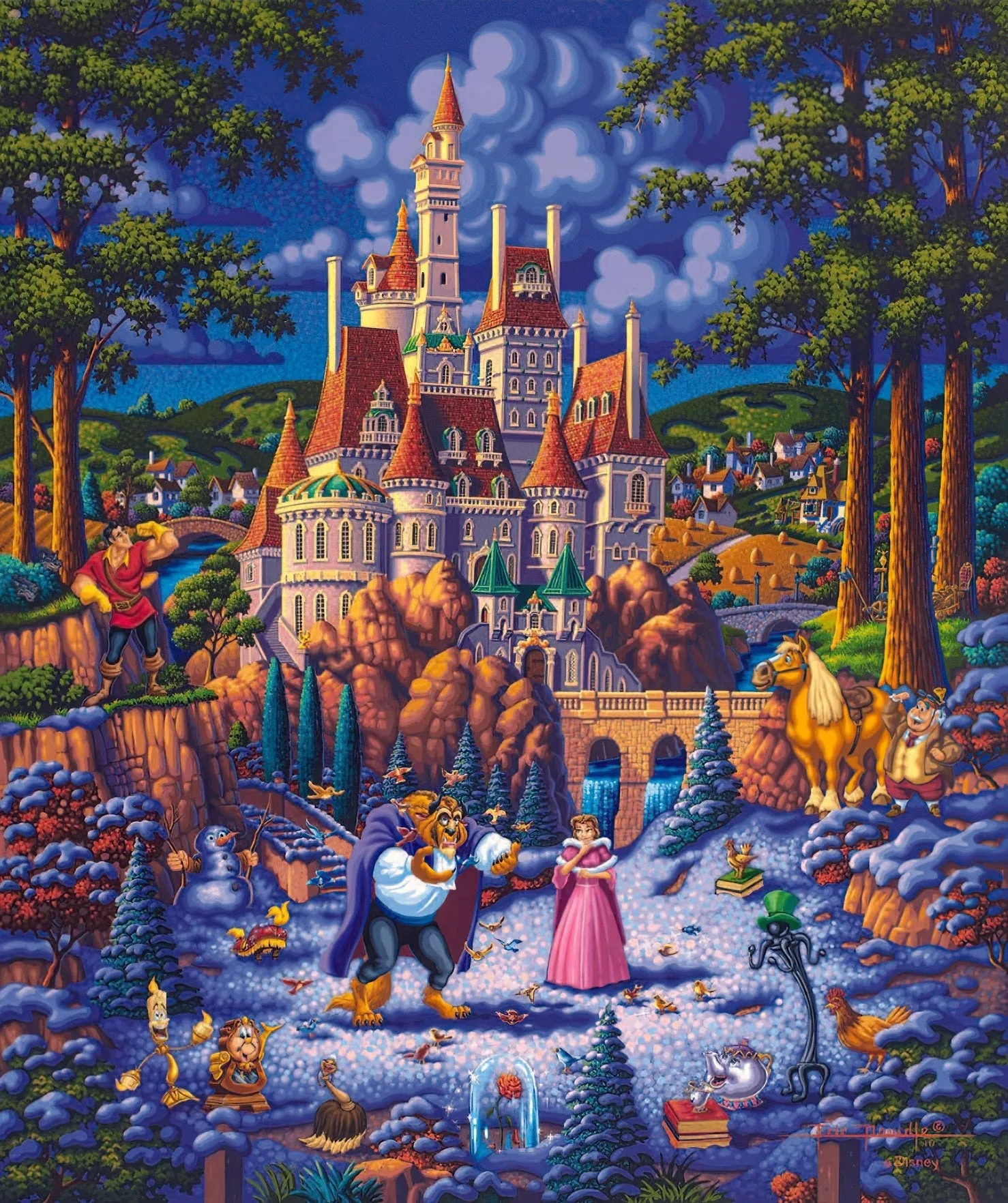 Dowdle 00480??Finding Love??500 Pieces Jigsaw Puzzle Premium Sculpture Fish Replica