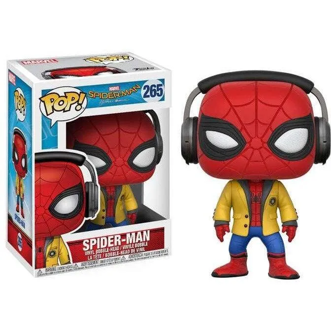 Spider-Man Homecoming W/ Headphones Funko Pop! Movies Vinyl Figure #265 Social media