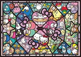 Ensky 208-AC16??Sanrio Characters??208 Pieces Jigsaw Puzzle Established Maker Patio Decor