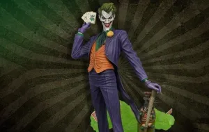 Customizable Toy app connected Joker Super Powers Maquette Statue by Tweeterhead