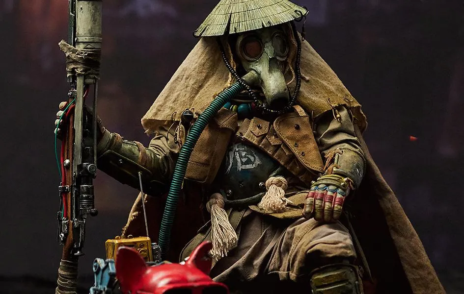 Desktop Decor Video game HUNTERS: Day After WWIII - White Ghost 1/6 Scale Action Figure