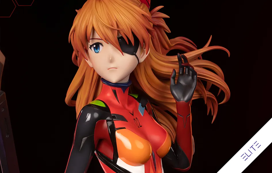 Robot Unit Miniature Article Evangelion 3.0 You Can (Not) Redo - Soryu Asuka Langley (Elite) 1/2 Scale Statue