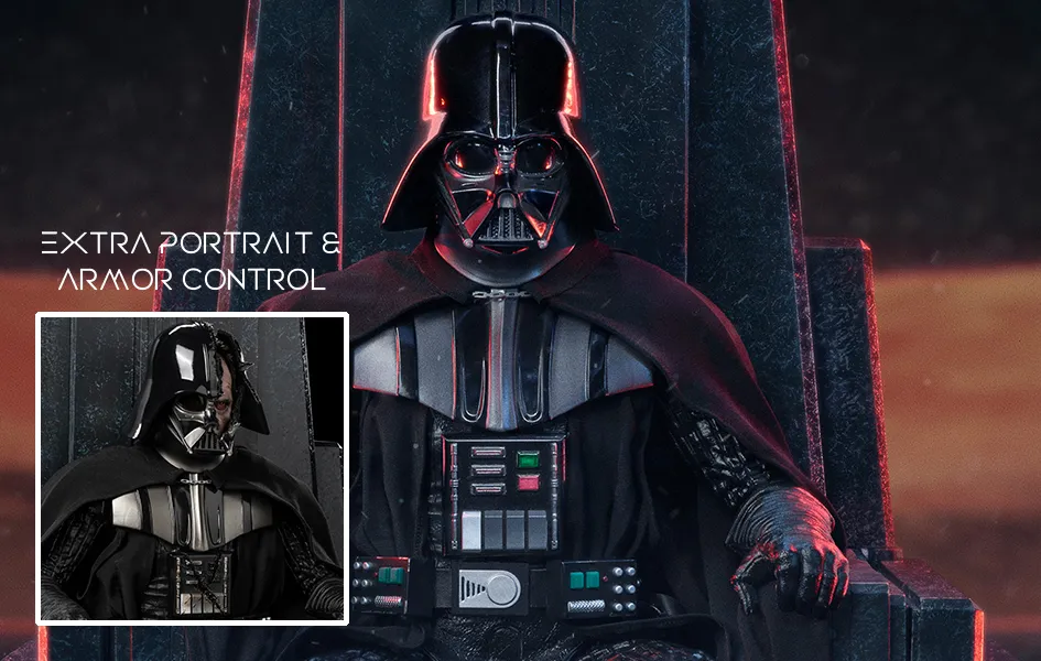 Darth Vader on Throne Art Scale 1/10 trade show