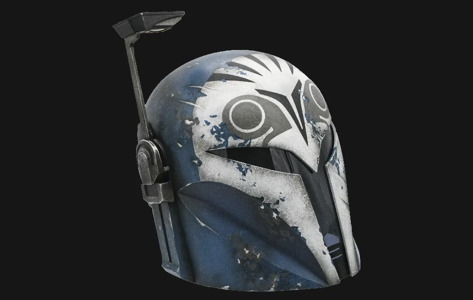 Baroque Figure Toy Line The Mandalorian - Bo-Katan Kryze Helmet (Legend Edition) Life-Size Prop Replica