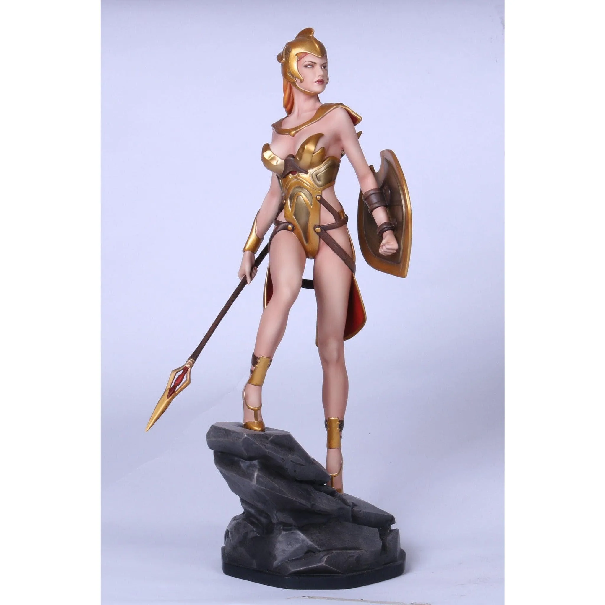 Forest Animal Miniature Collectible Fantasy Figure Gallery Greek Mythology: ATHENA (Wei Ho) Statue By YAMATO