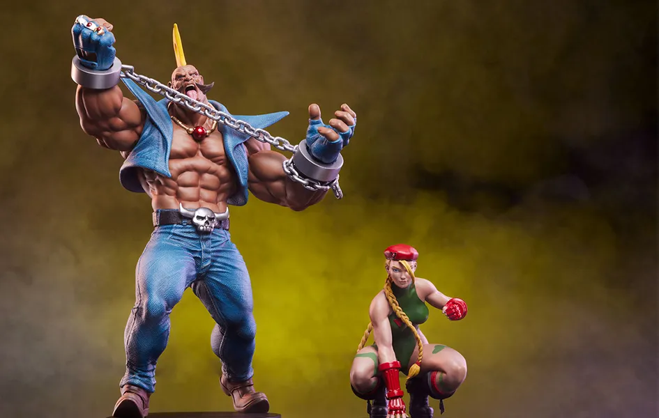 Fantasy Hobby Art Goods Cammy and Birdie 1/10 Scale Statue Set