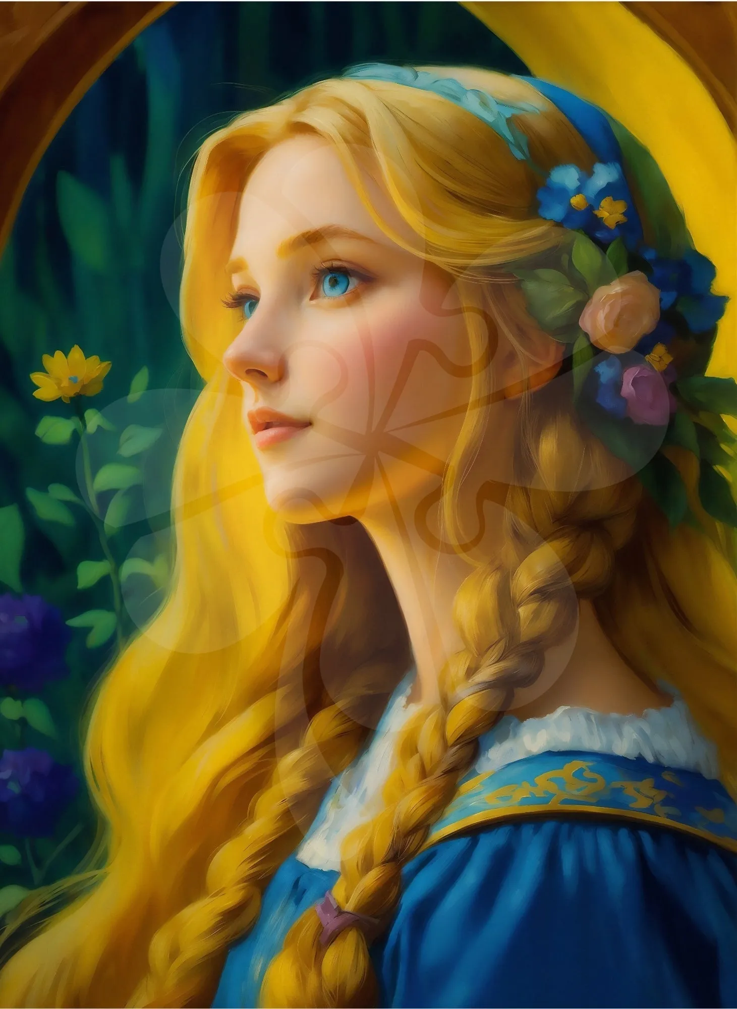 Wholesale Price Passionate Pursuit Clover D05-004??Rapunzel??500 Pieces Jigsaw Puzzle